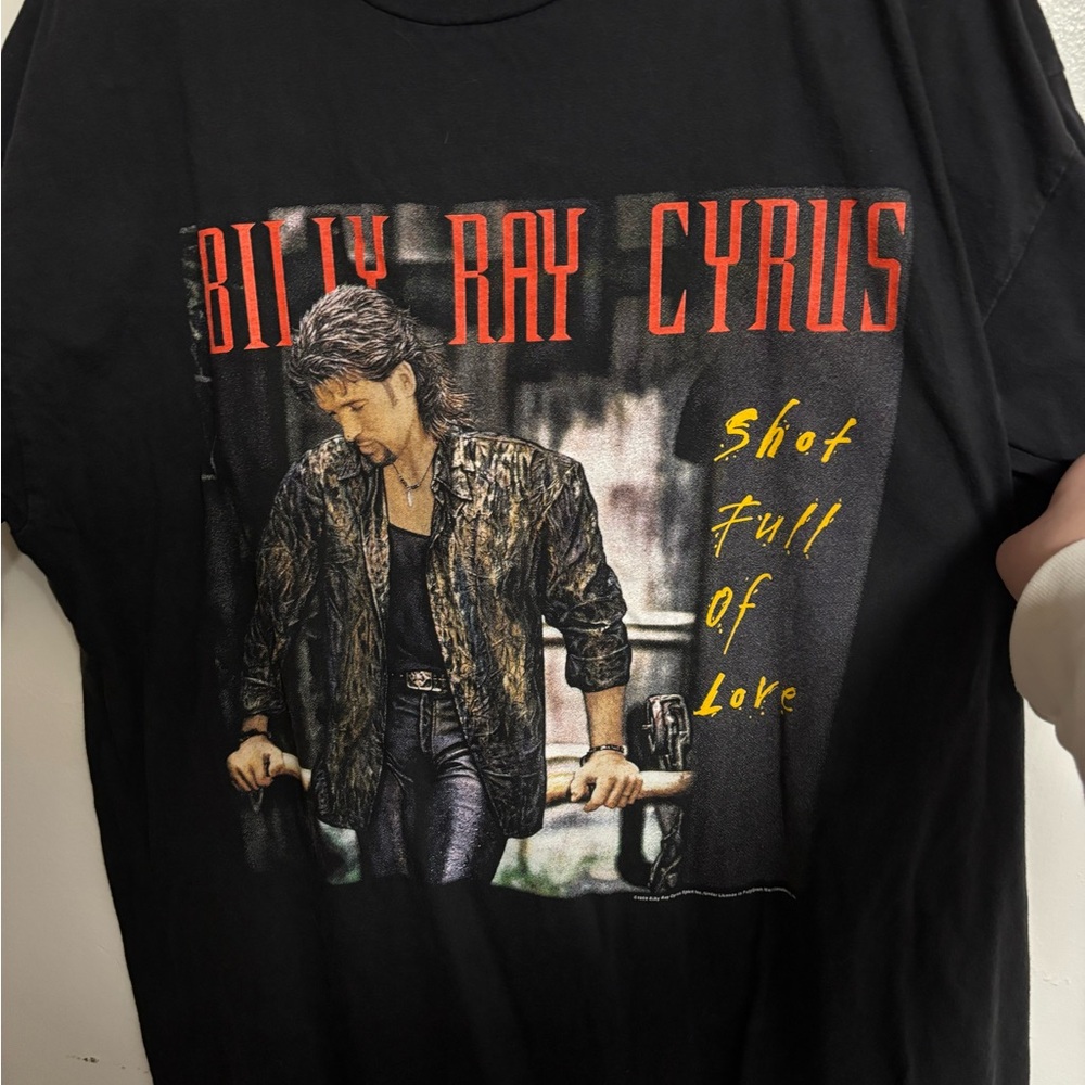 Billy Ray Cyrus Graphic T-Shirt - Black